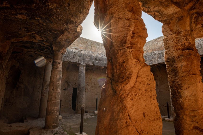 Tombs of the Kings, Paphos, Paphos District, Cyprus